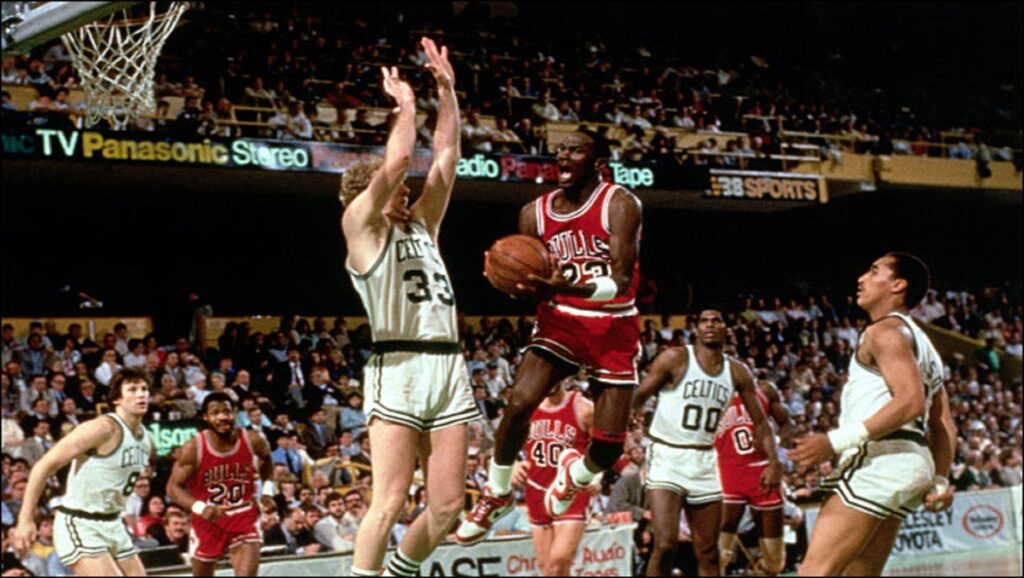 Michael Jordan contra los Celtics, el día que anotó 63 puntos en los playoffs