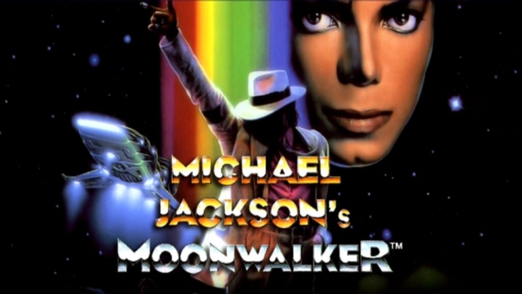 Cartel de película "Moonwalker" de Michael Jackson