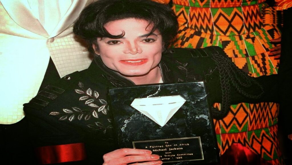 Michael Jackson con certificación diamante