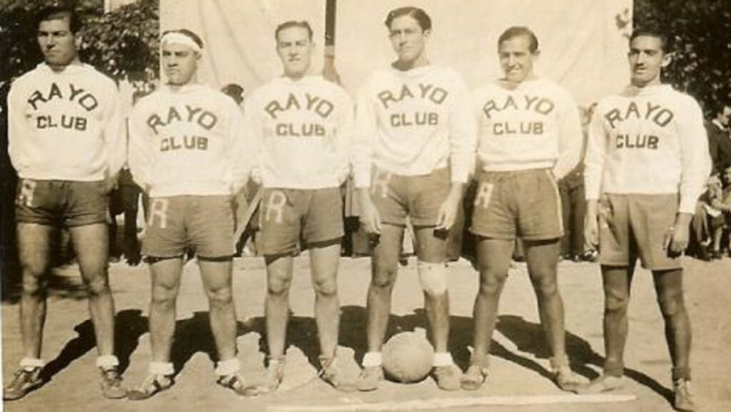 Equipo de baloncesto del Rayo Club de Madrid