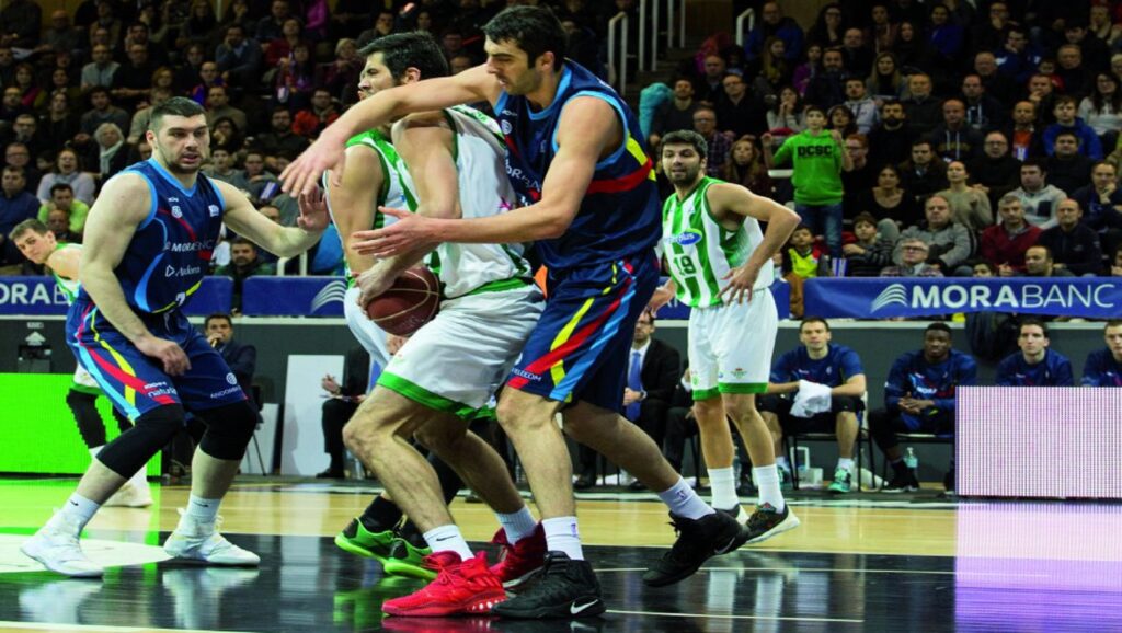 Partido de baloncesto del Morabanc Andorra
