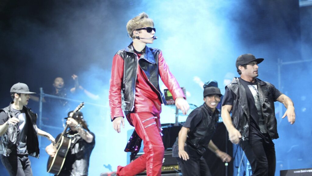 Justin Bieber en concierto