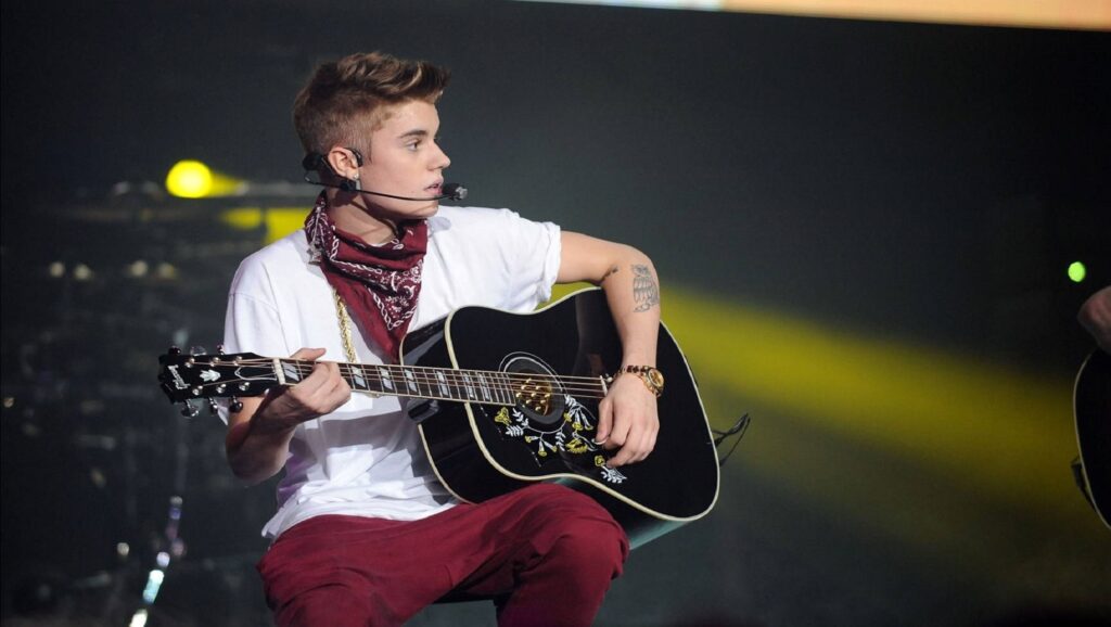Justin Bieber en concierto