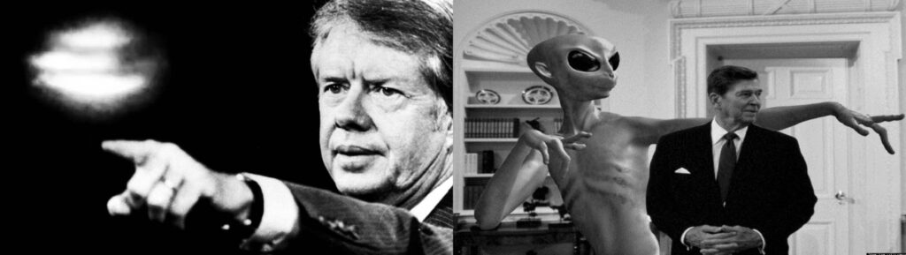 Avistamientos OVNIs: Jimmy Carter y Ronald Reagan