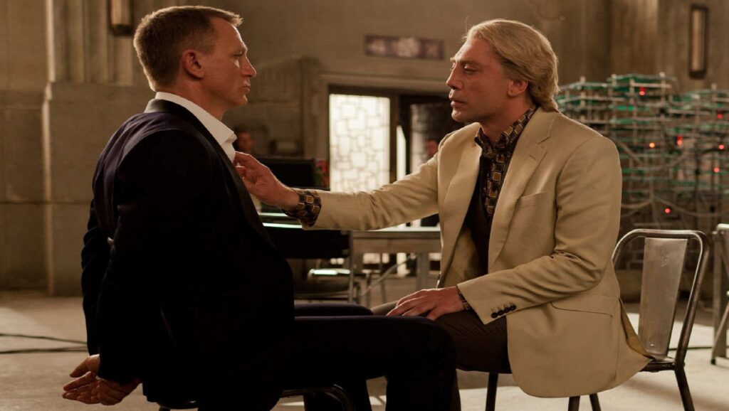 Daniel Craig y Javier Bardem en "Skyfall"