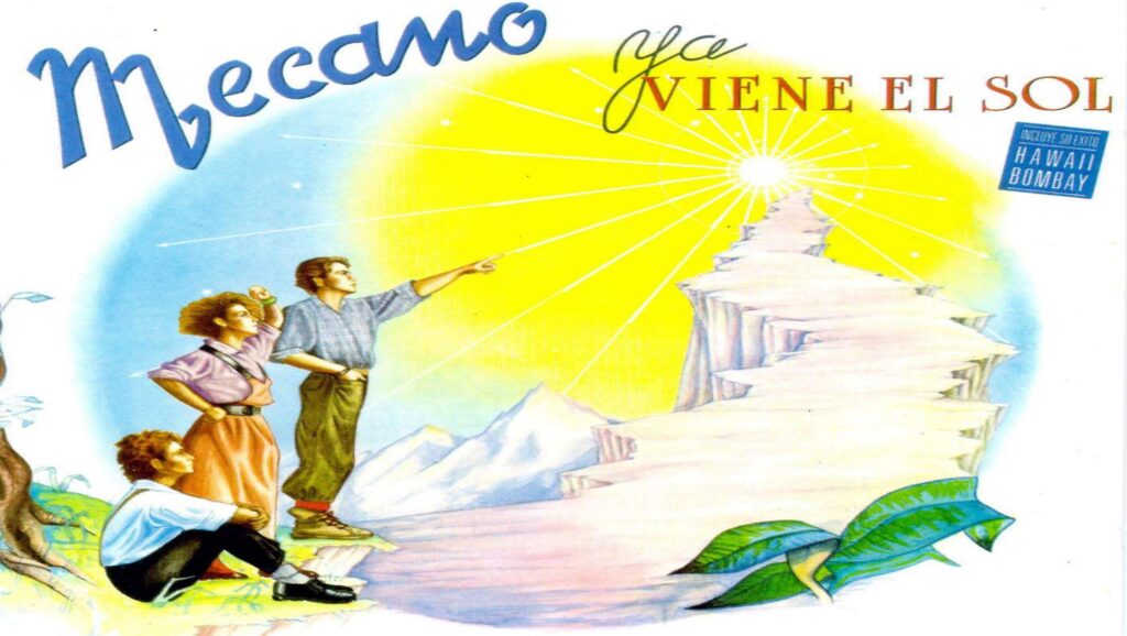 LP "Ya viene el sol" de Mecano