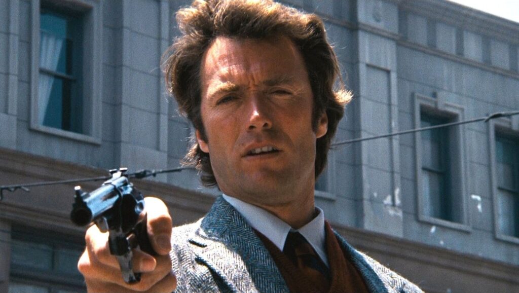 Clint Eastwood en "Harry, el sucio"