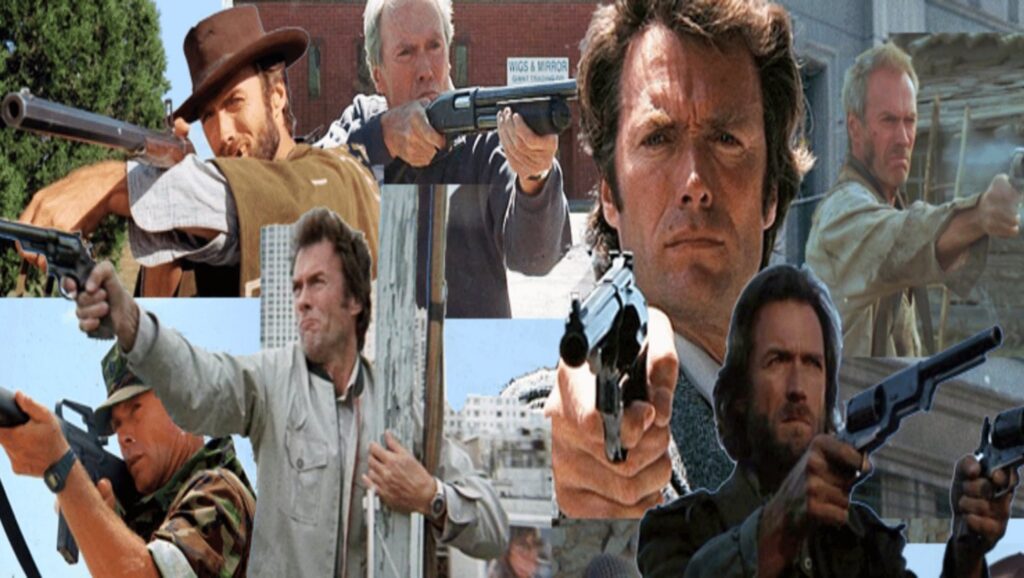 Clint Eastwood con armas