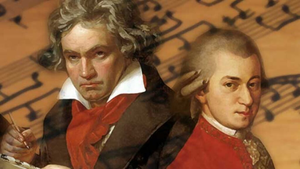 Beethoven y Mozart
