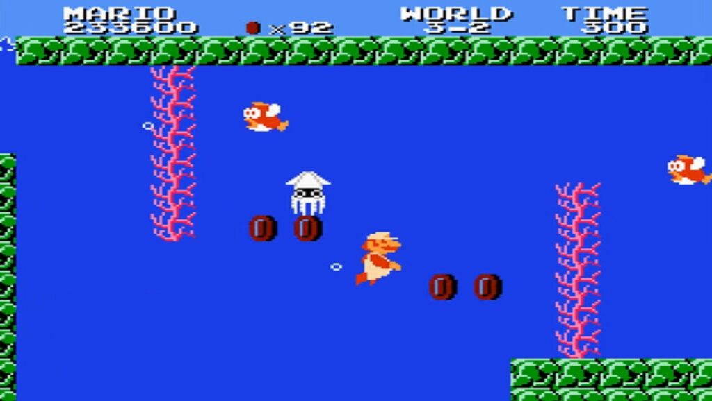 Super Mario Bros: niveles acuáticos