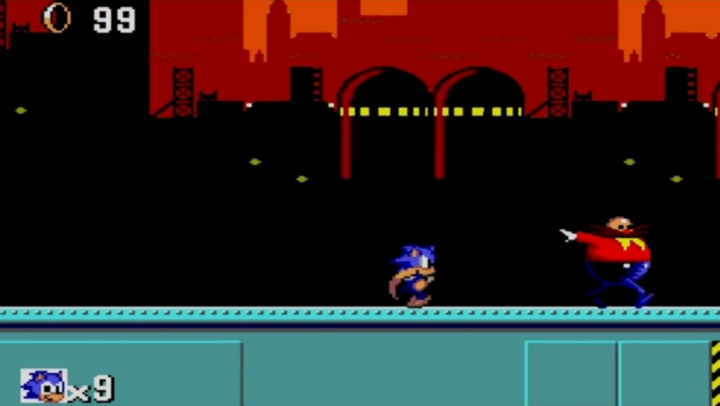 Sonic The Hedgehog: scrap brain