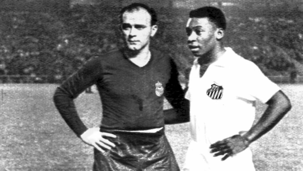 Alfredo Di Stéfano y Pelé
