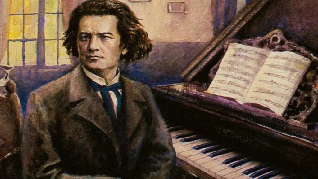 Beethoven junto al piano
