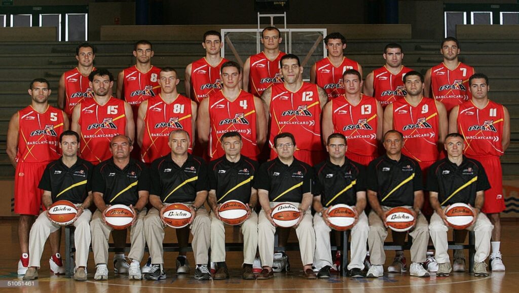 Selección española de baloncesto para los Juegos Olímpicos de Atenas 2004