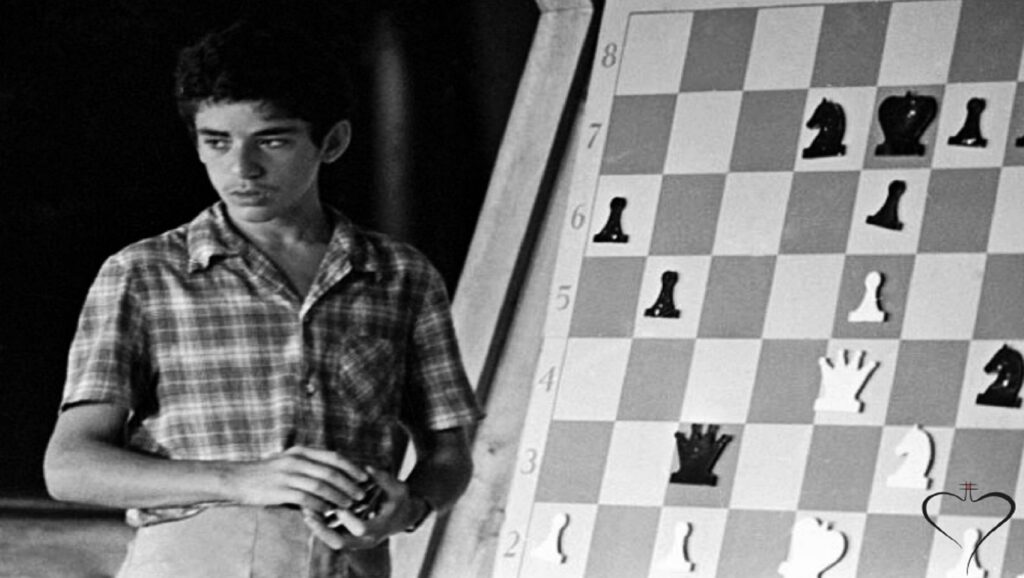 Garry Kasparov cuando era niño