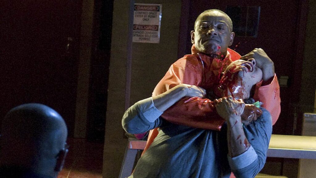 Giancarlo Espósito en escena sangrienta de "Breaking Bad"