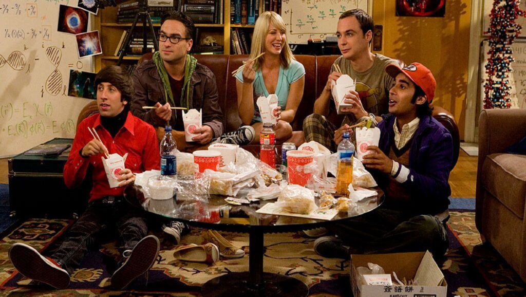 Escena de "The Big Bang Theory"