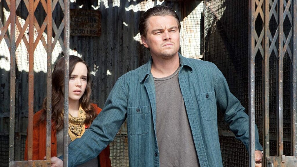 Ellen Page y Leonardo DiCaprio en "Origen"