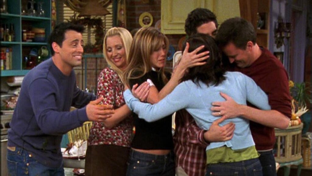 Escena de "Friends"