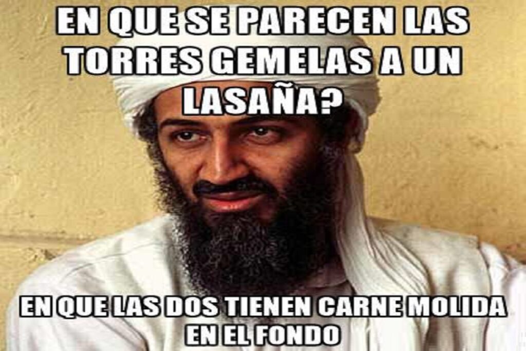Meme de humor negro: Bin Laden