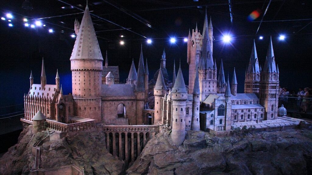 Castillo de Hogwarts en "Harry Potter"