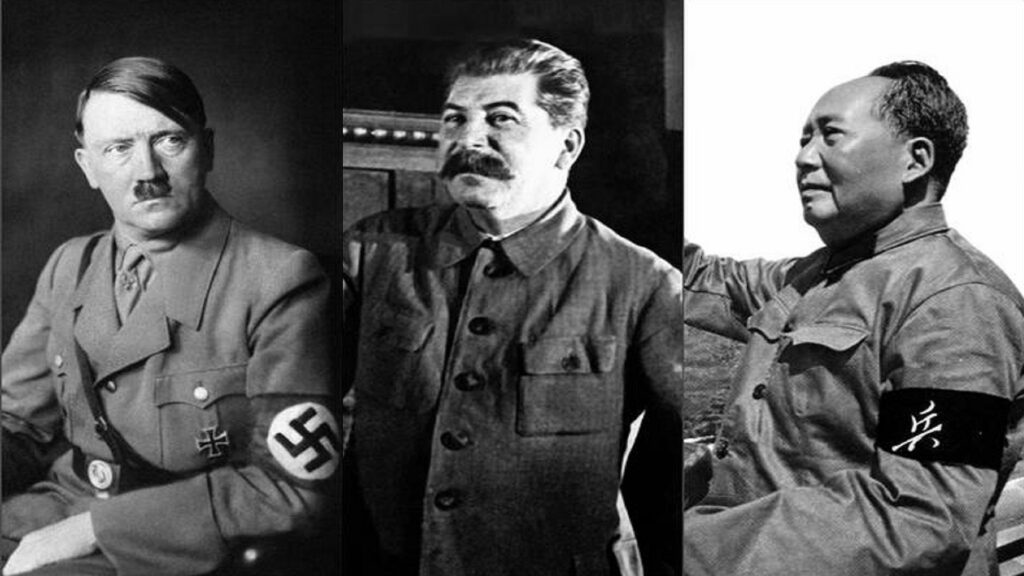 Hitler, Stalin y Zedong