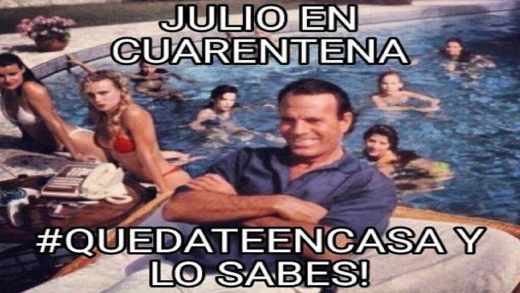 Cuarentena de Julio Iglesias