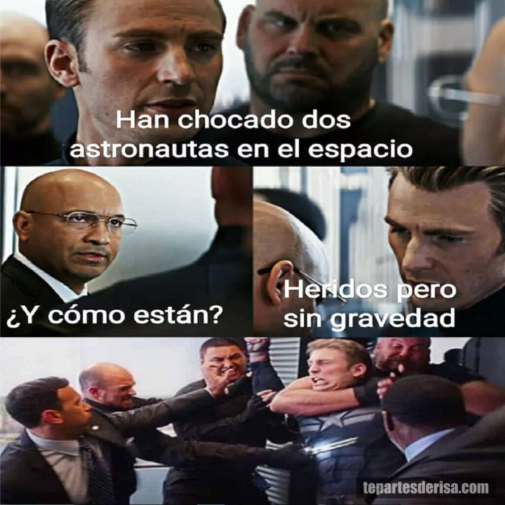 Meme del Capitán América 11: Espacio