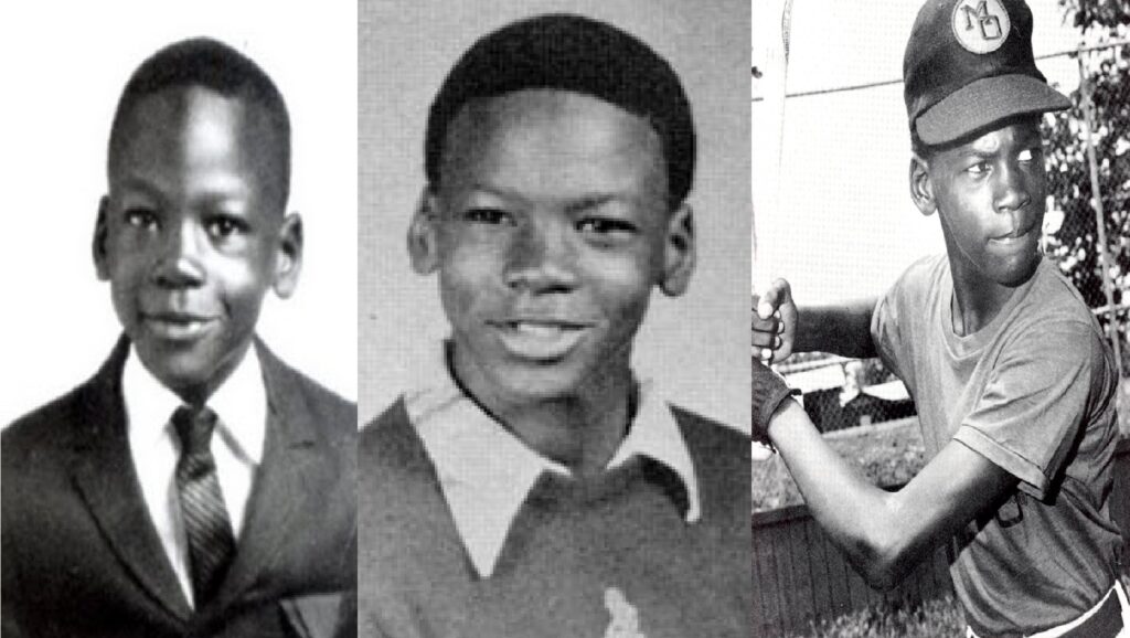 Fotos de Michael Jordan cuando era niño