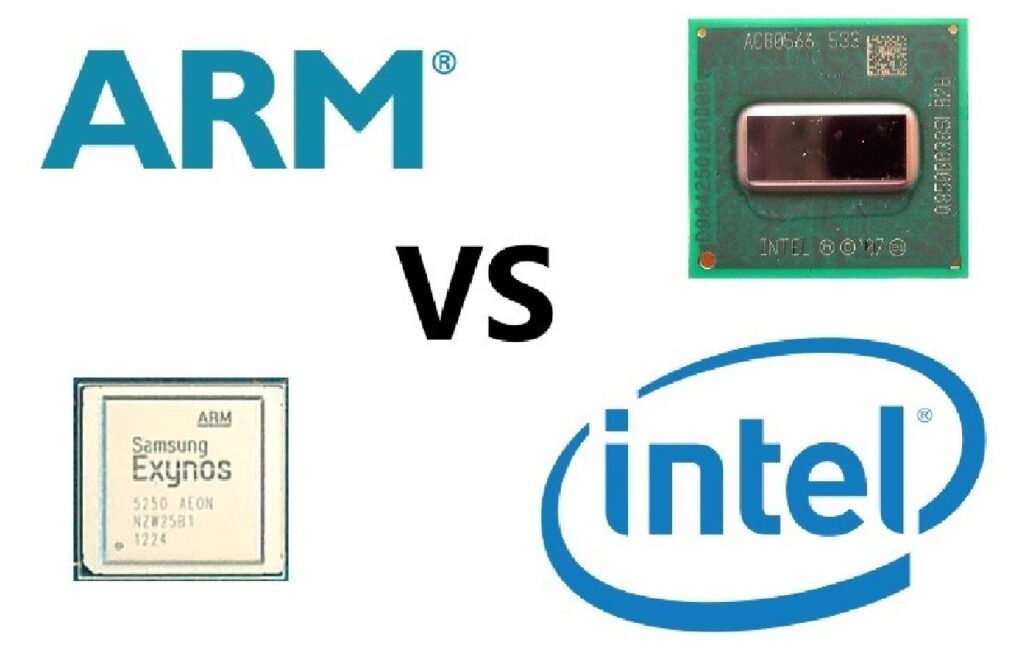 Arquitectura ARM contra arquitectura Intel