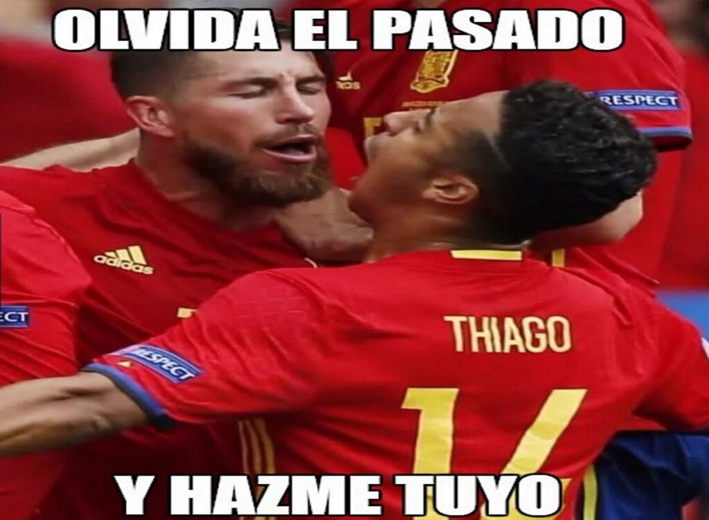 Meme de Ramos y Thiago