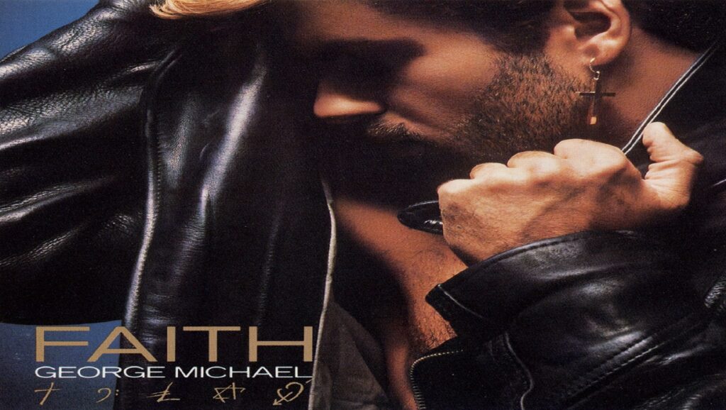 Portada del álbum "Faith" de George Michael