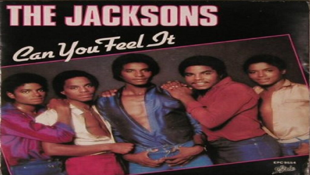 Portada de "Can you feel it" de The Jacksons