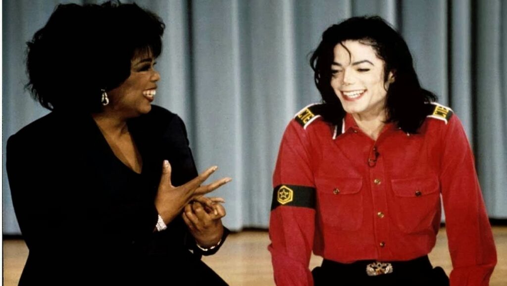 Oprah Winfrey y Michael Jackson