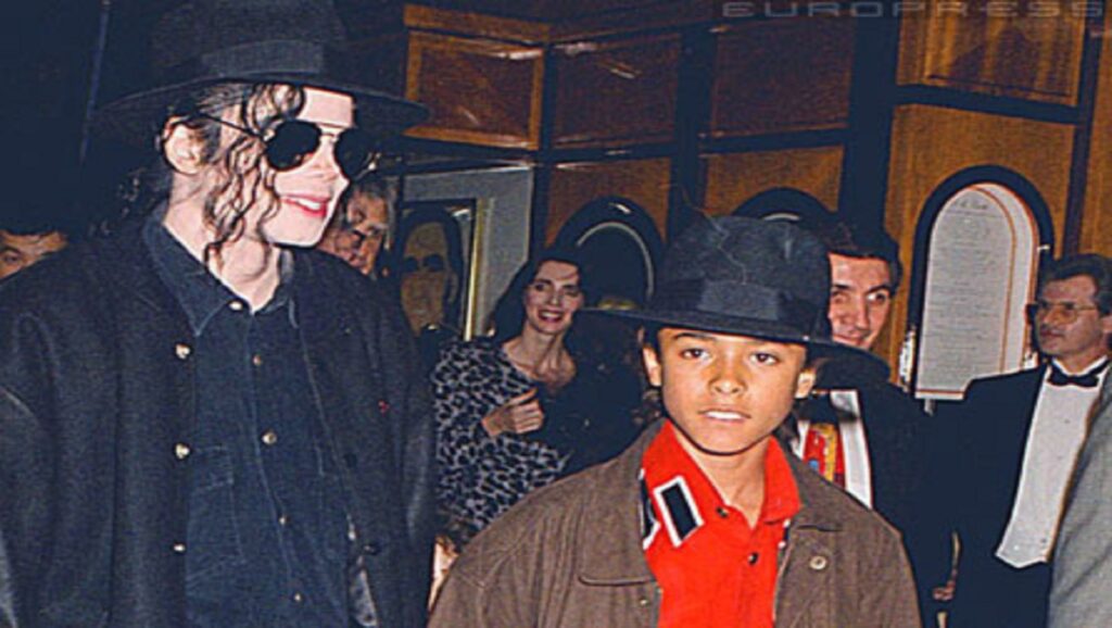 Michael Jackson con Jordan Chandler