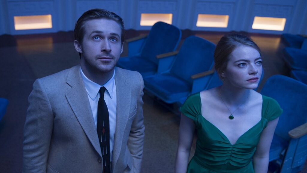 Ryan Gosling y Emma Stone en "La La Land"