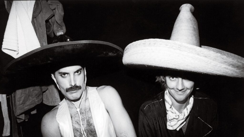 Freddie Mercury y Roger taylor
