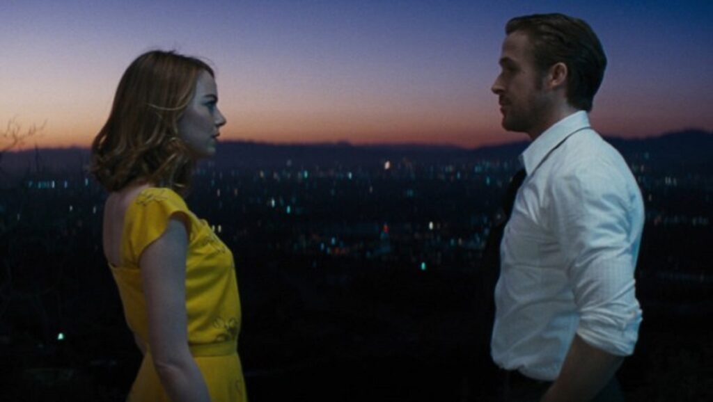 Emma Stone y Ryan Gosling en "La La Land"