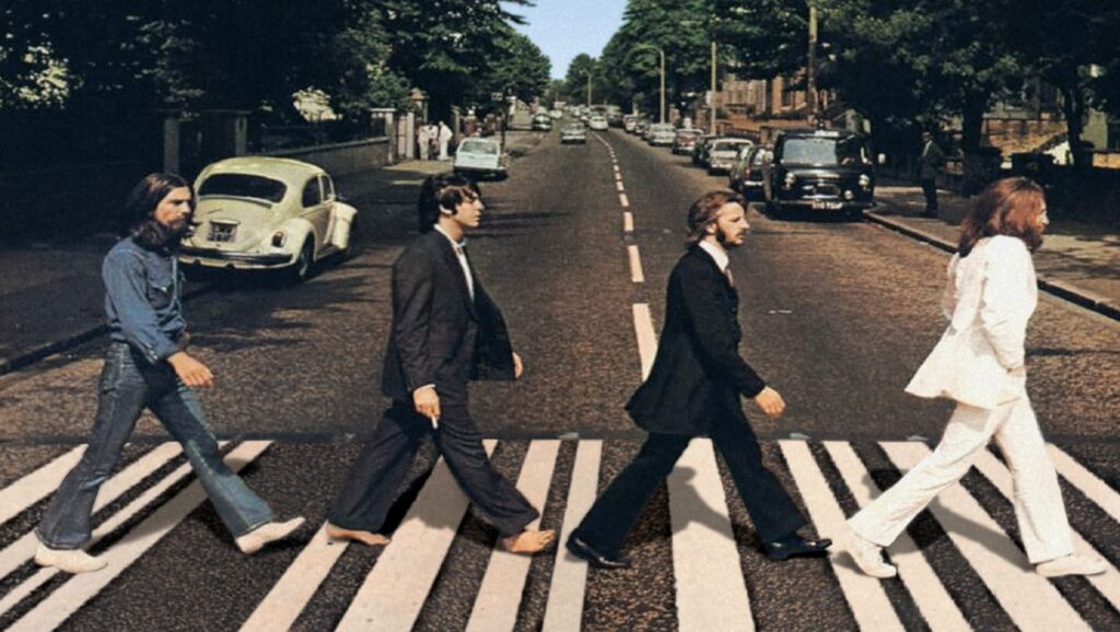 Portada del disco "Abbey Road" de Los Beatles
