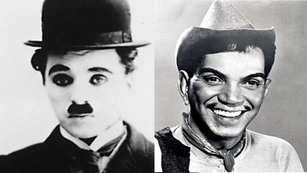 Charles Chaplin y Mario Moreno