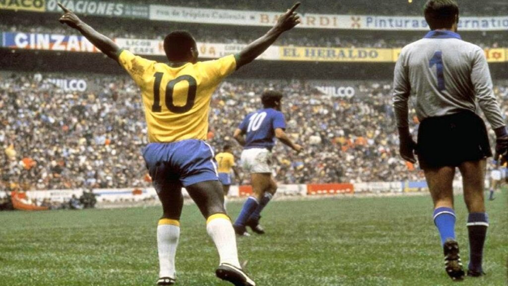 Brasil contra Italia en el Mundial de 1970