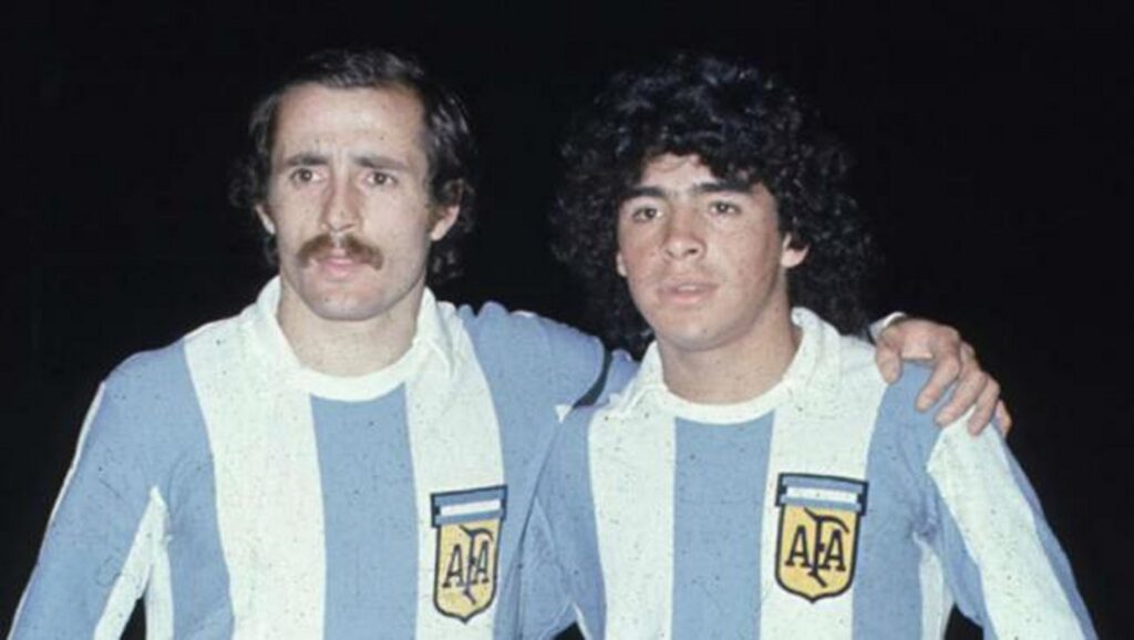 Jacinto Luque y Maradona