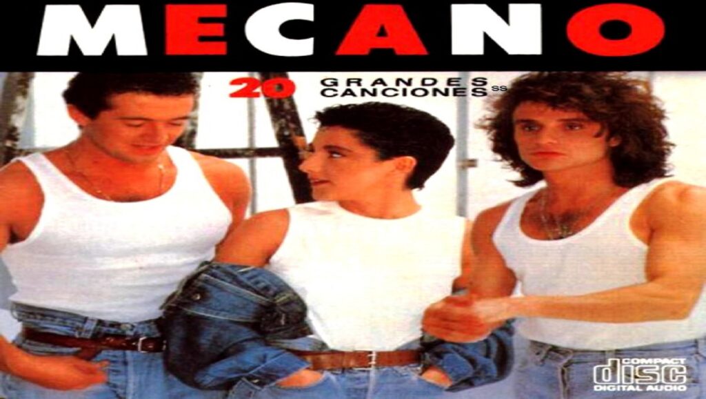 LP "20 grandes canciones" de Mecano
