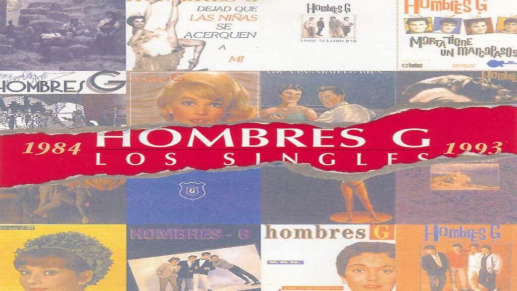 Disco recopilatorio "Los Singles" de Hombres G