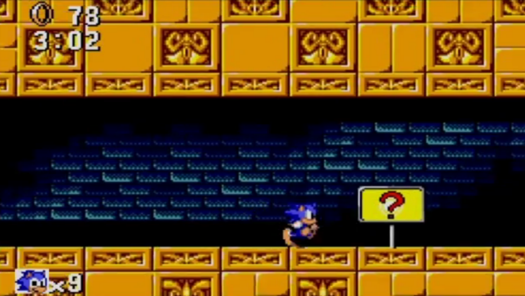 Sonic The Hedgehog: panel