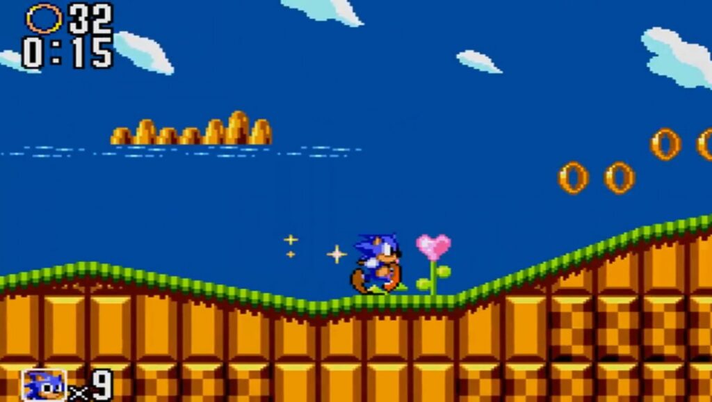Sonic The Hedgehog: green hill