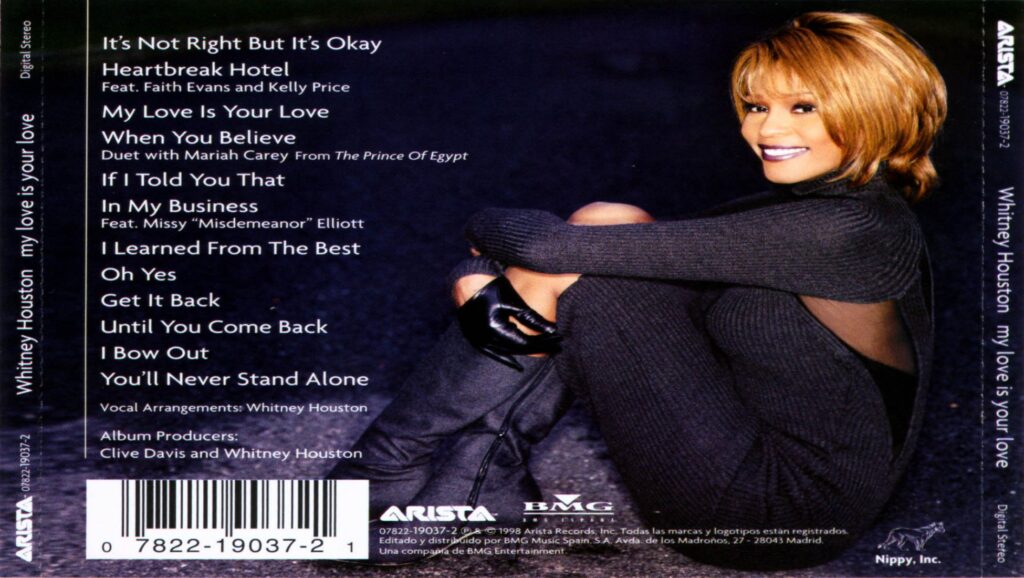 Álbum "My Love Is Your Love" de Whitney Houston