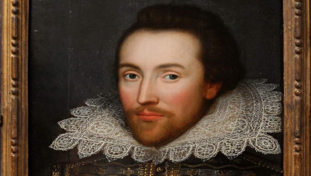 William Shakespeare cuando era joven