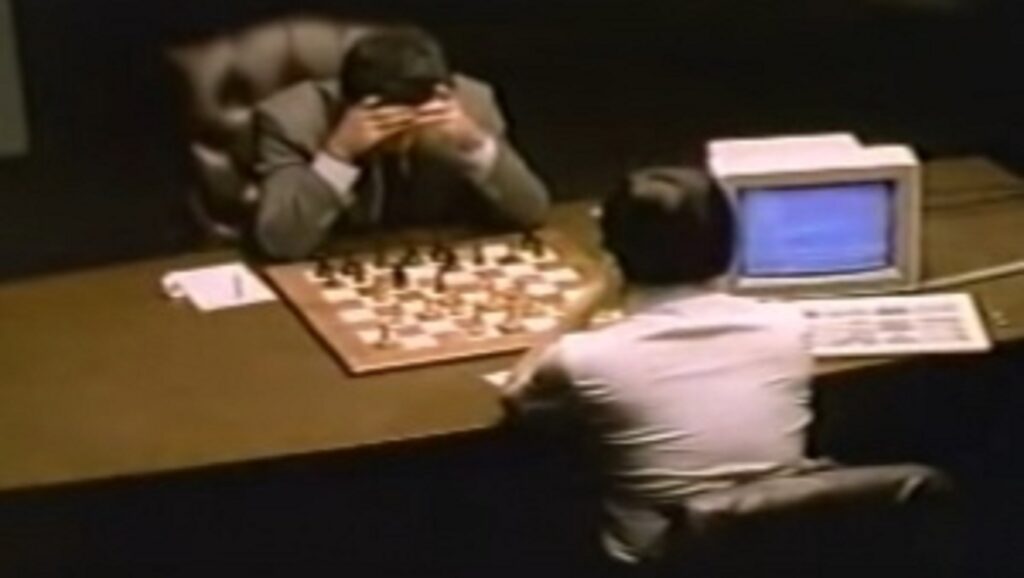 Garry Kasparov contra Deep Thought eb 1989