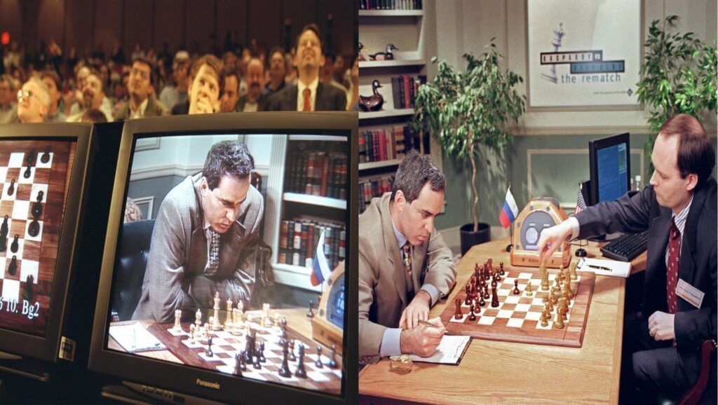 Garry Kasparov contra Deep Blue en 1996 y 1997